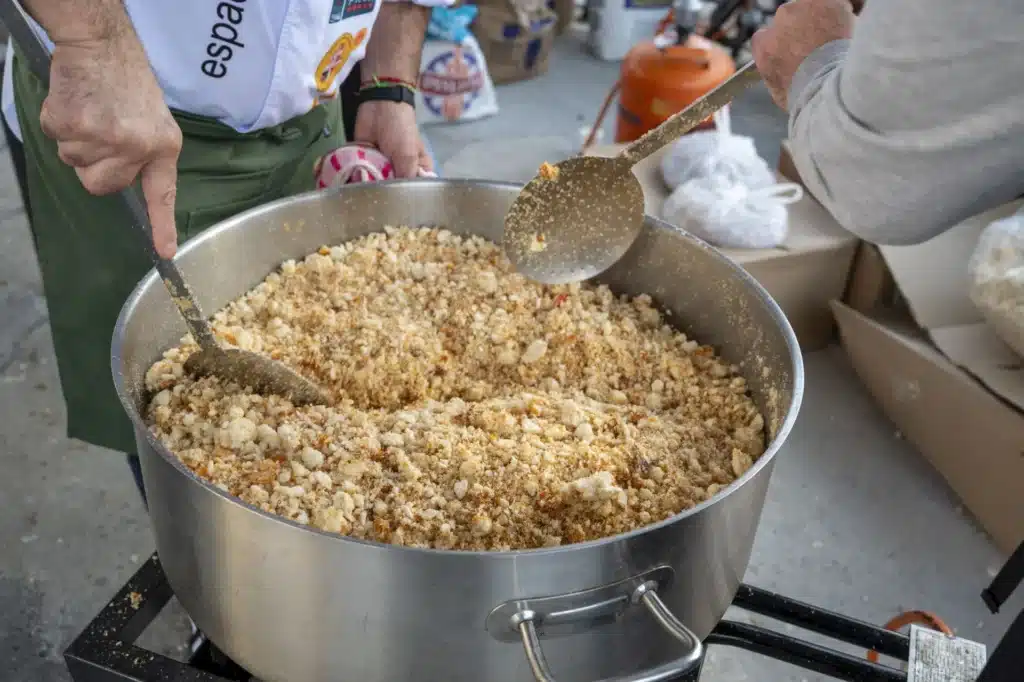 Migas extremeñas solidarias